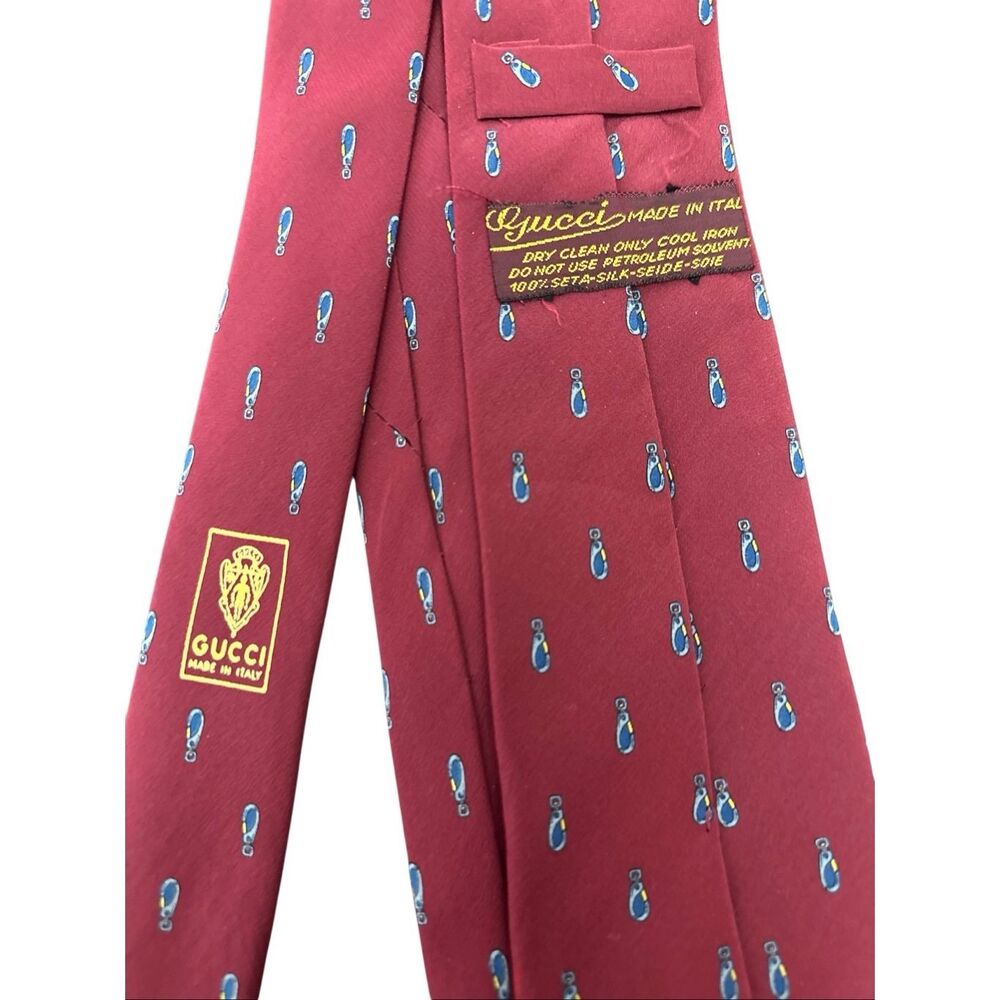 Gucci 100% Silk Tie